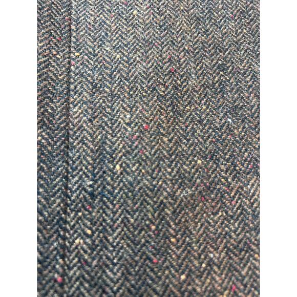 Uniform By John Paul Richard Wool Donegal Tweed‎ Grey Pants Womens Size 8, Vtg - Picture 4 of 12